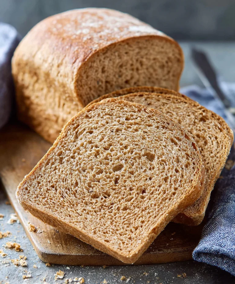 Easy Whole Wheat Bread Recipe- Healthy Homemade Loaf