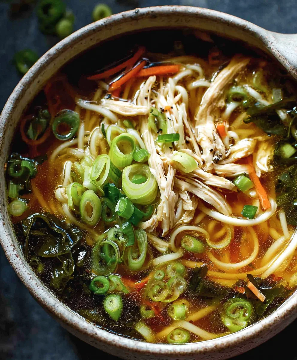 Aromatic Gin Extract-Free Chicken Noodle Soup - Alrightwithme
