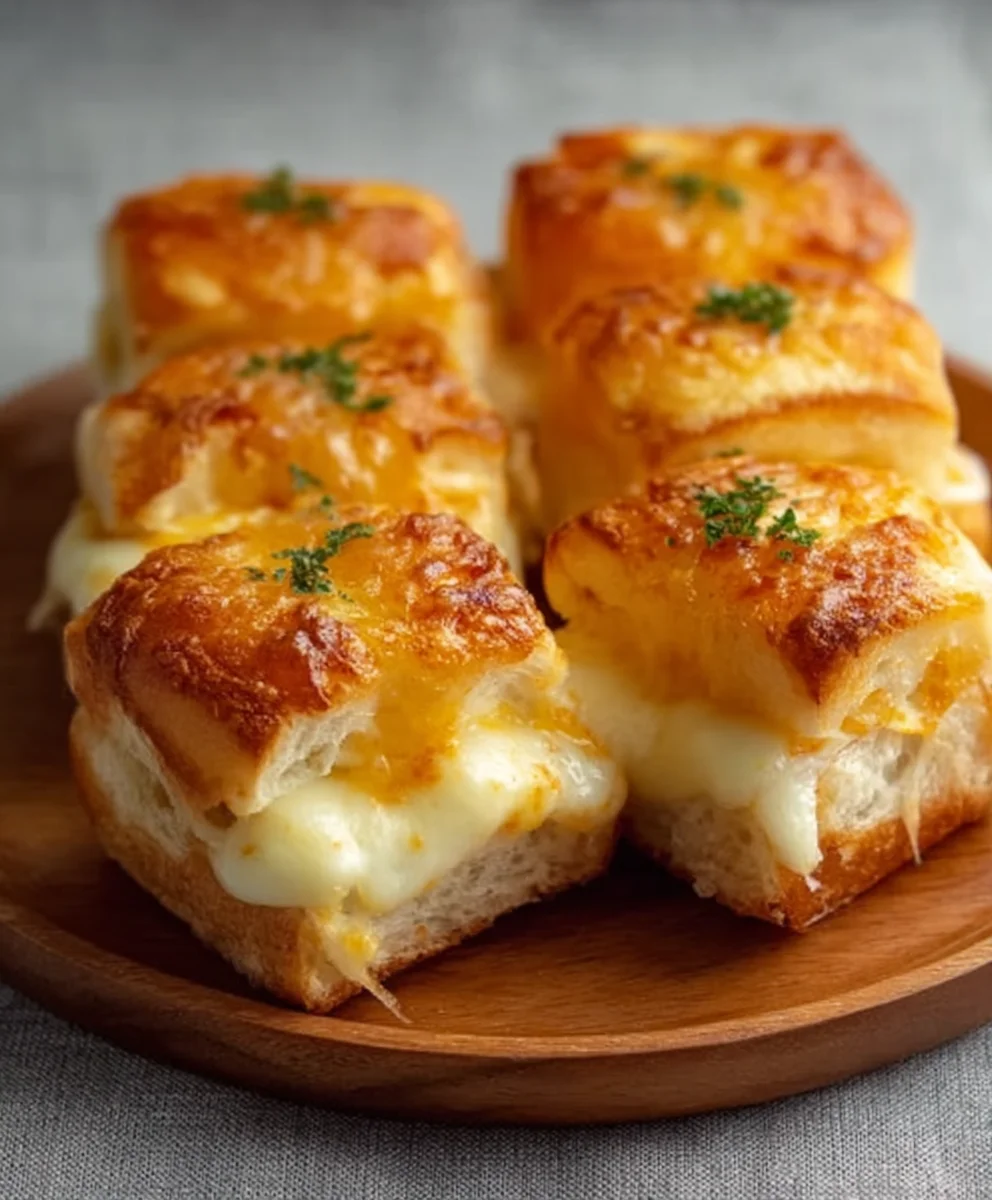 Mini Grilled Cheese Hawaiian Rolls- Ultimate Recipe