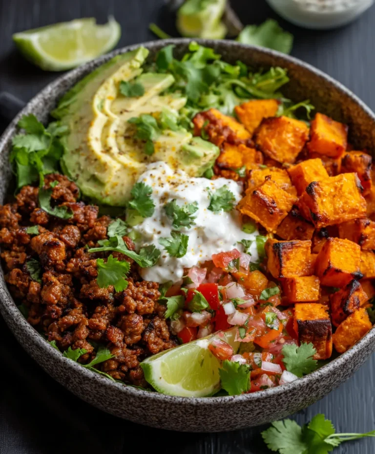 Easy Sweet Potato Taco Bowl – Healthy & Flavorful
