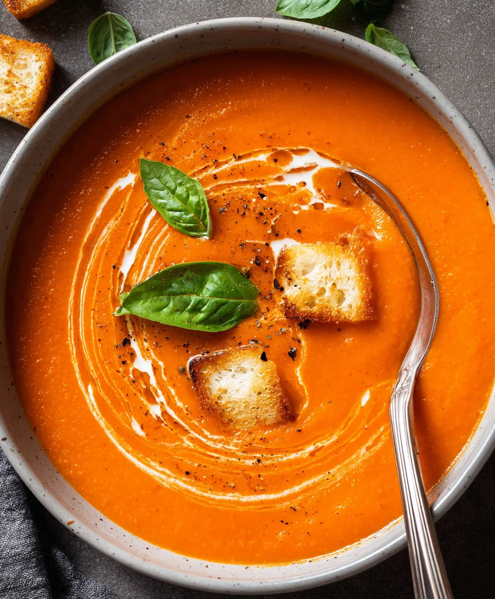 Easy Homemade Tomato Soup Recipe Delicious & Simple