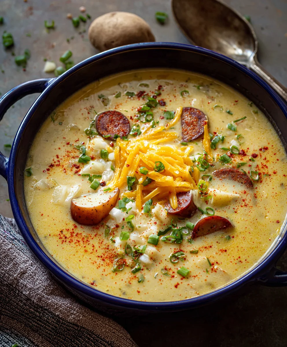 Creamy Cajun Potato Soup Recipe - Easy & Delicious