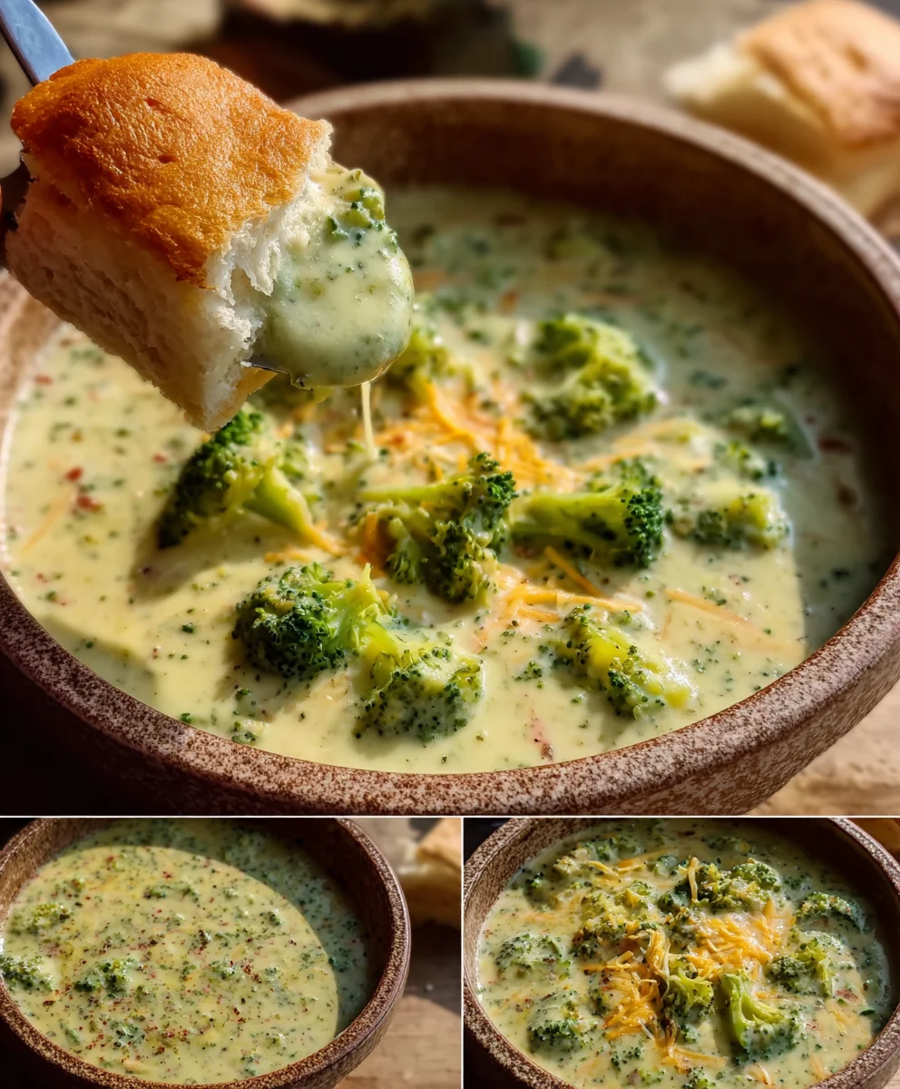 Quick Broccoli Cheddar Soup Easy Recipe