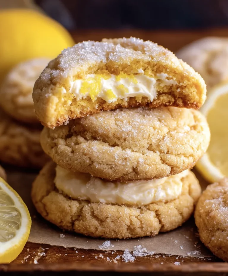 Lemon Cheesecake Cookies-Tangy & Creamy Delight