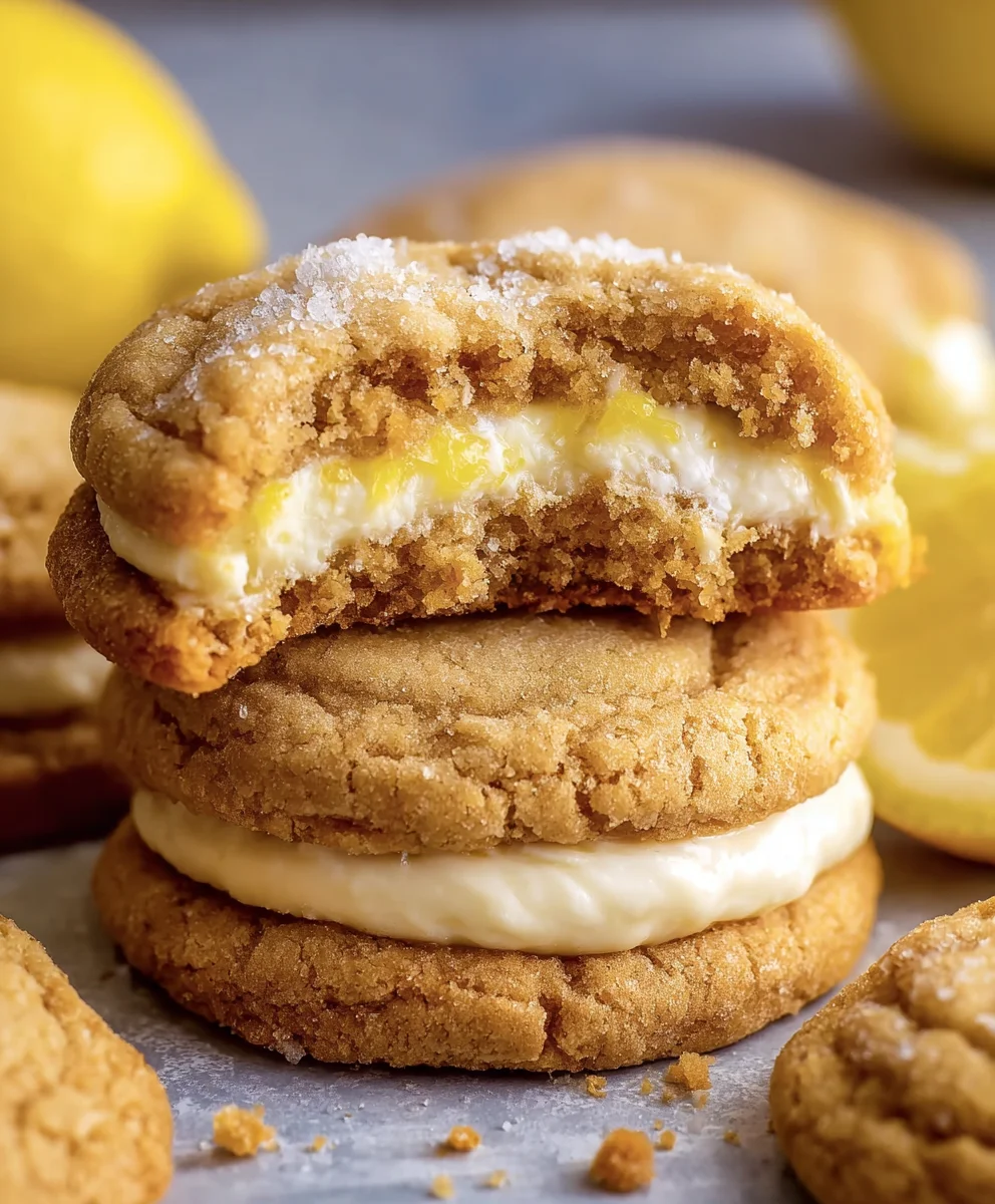 Lemon Cheesecake Cookies-Tangy & Creamy Delight