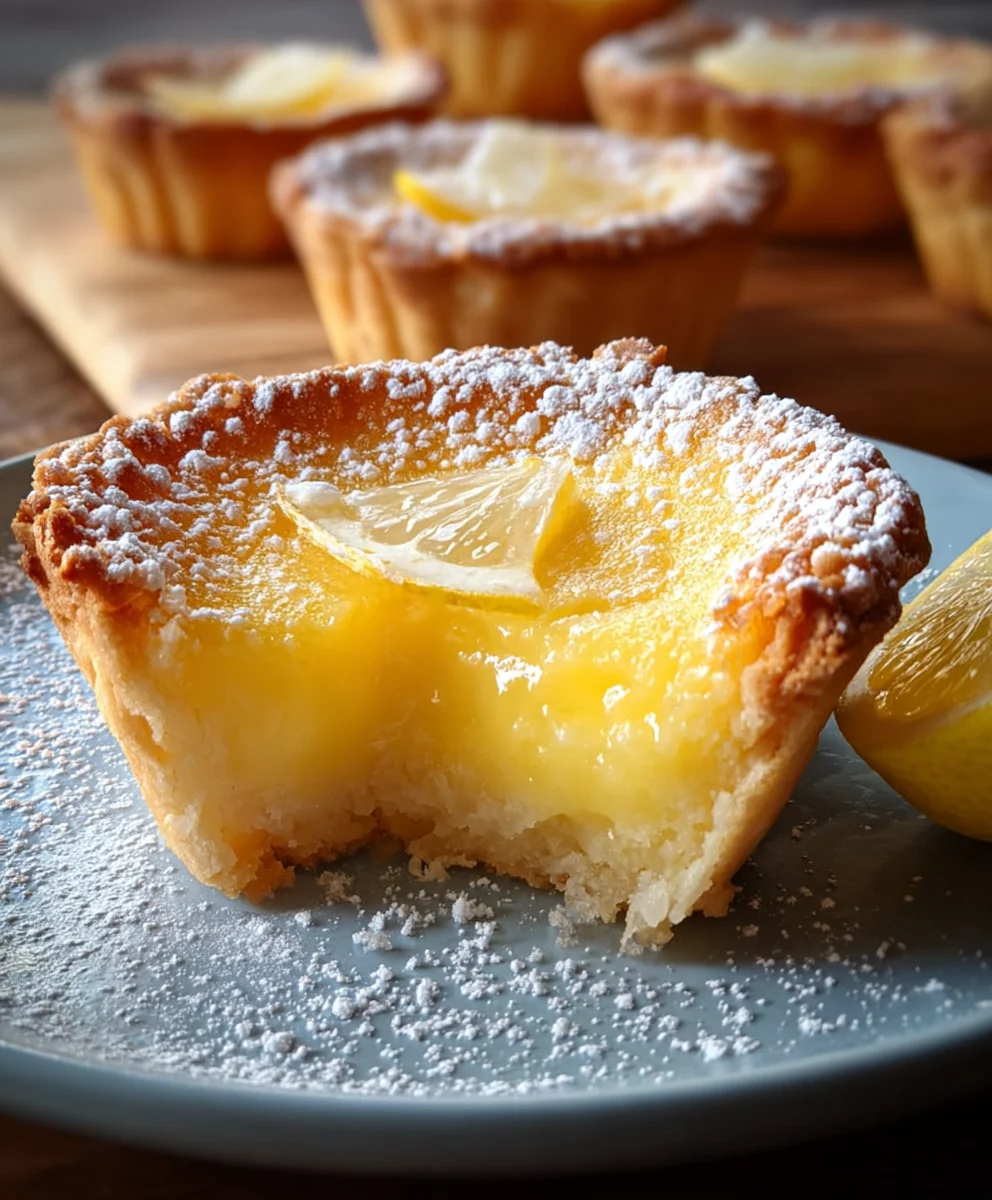 Baby Lemon Impossible Pies-Easy Delight
