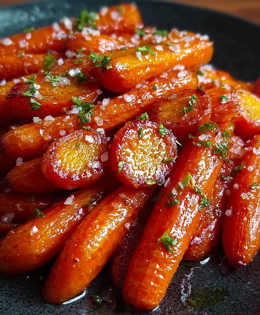 Sweet Glazed Carrots - Easy Delicious Side Dish