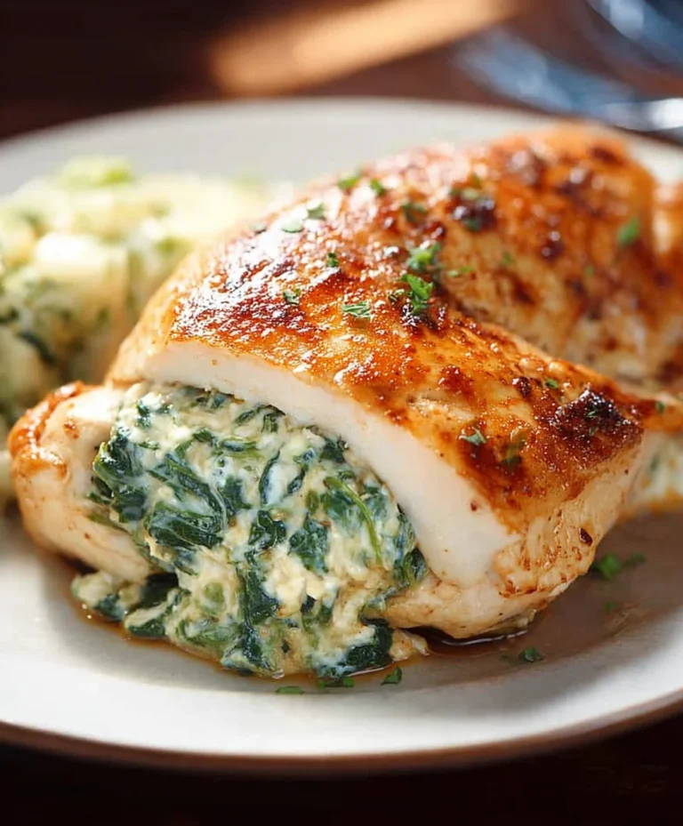 Easy Spinach Stuffed Chicken Breasts – Quick Dinner
