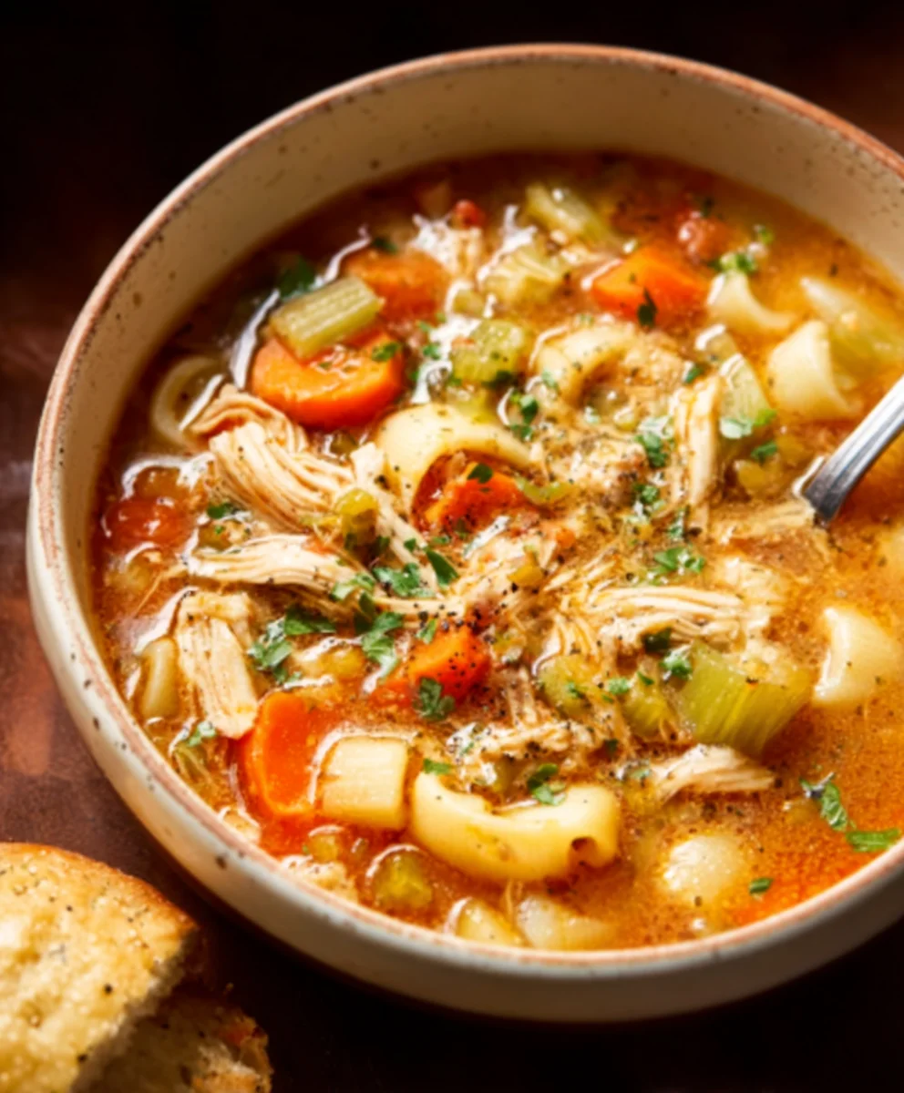 Authentic Sicilian Chicken Soup - Flavorful & Easy Recipe