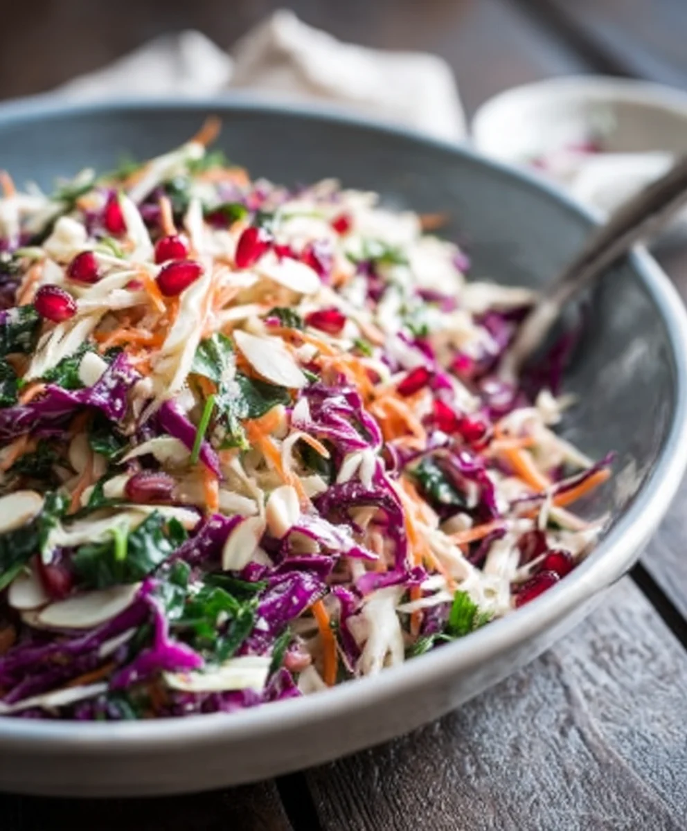 Winter Veggie Coleslaw-Hearty & Delicious Recipe