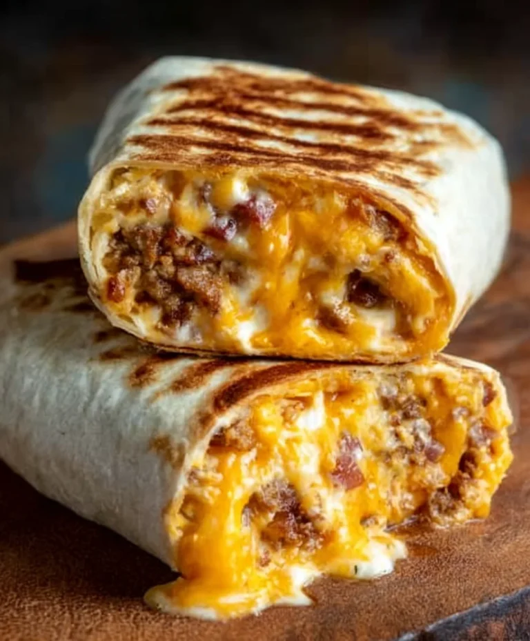 Grilled Cheese Burrito Recipe- Ultimate Comfort Food