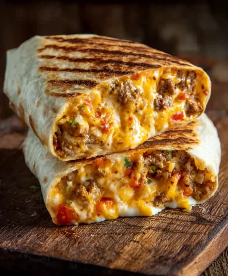 Ultimate Grilled Cheese Burrito Recipe- Easy Comfort Food