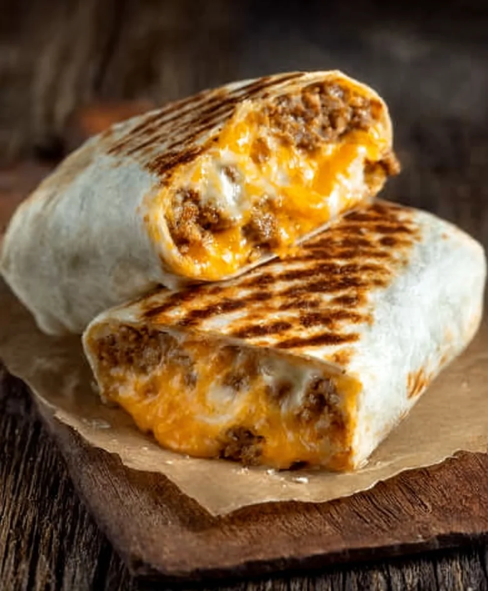 Grilled Cheese Burrito Recipe- Ultimate Comfort Food