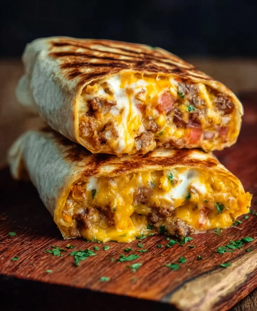 Ultimate Grilled Cheese Burrito Recipe- Easy Comfort Food