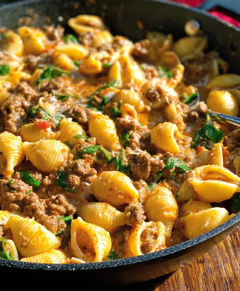 Creamy Beef and Shells Dinner – Quick & Easy Meal