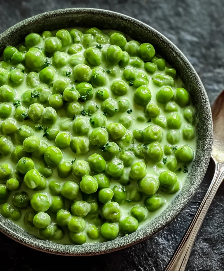 Easy Creamed Peas Recipe – Delicious Side Dish