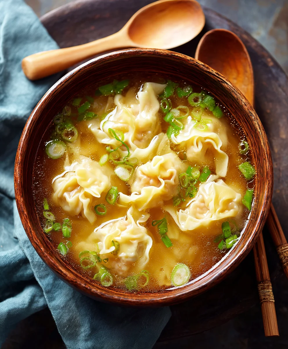 Easy Beef Wonton Soup Recipe- Flavorful & Fast