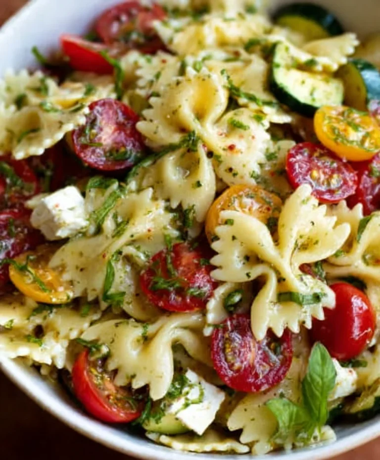 Easy Bow Tie Pasta Salad Recipe – Delicious & Quick