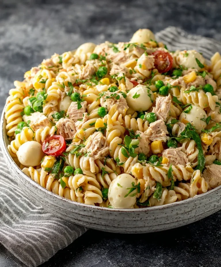 Easy Tuna Pasta Salad Recipe – Quick & Delicious Meal