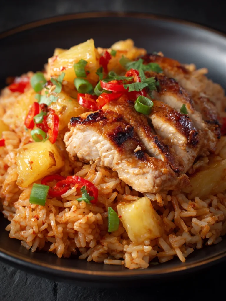 Sweet Pineapple Chicken Rice – Easy Weeknight Meal