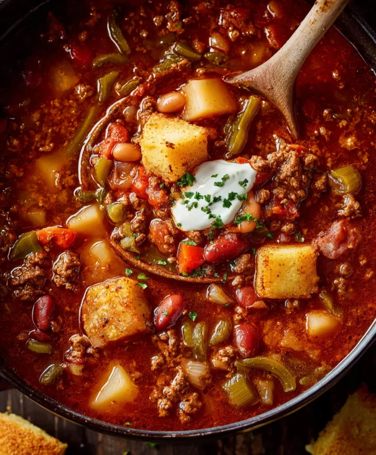 Hearty Cowboy Beef Soup Recipe – Easy & Delicious