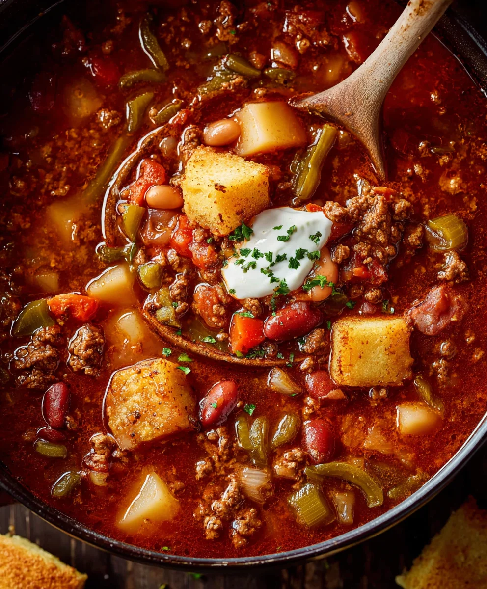 Hearty Cowboy Beef Soup Recipe - Easy & Delicious