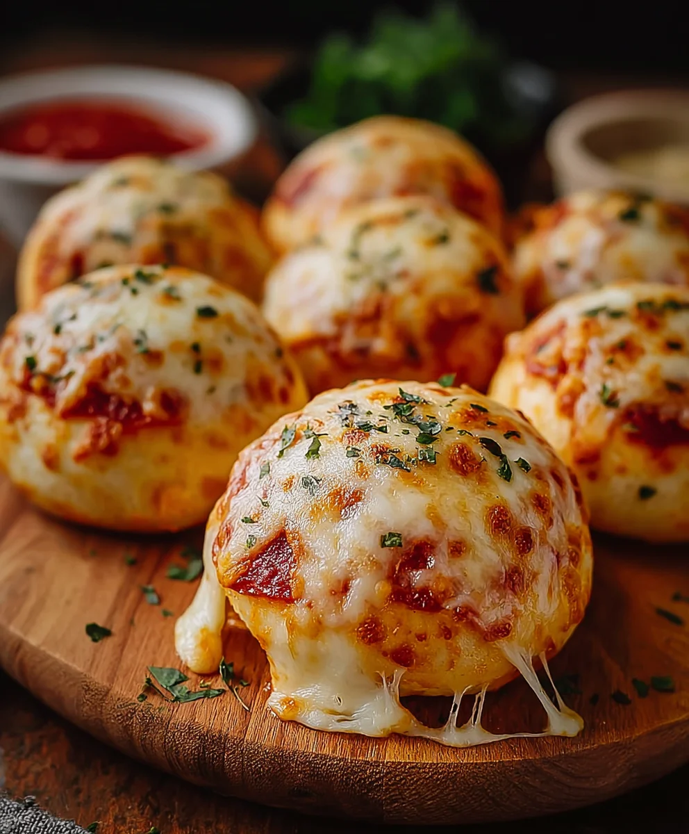 Cheesy Pizza Bombs Recipe - Easy & Delicious Bites