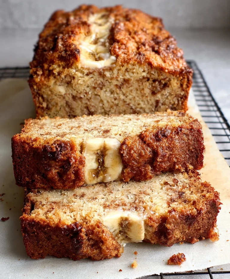 Moist Cottage Cheese Banana Bread-Healthy Recipe