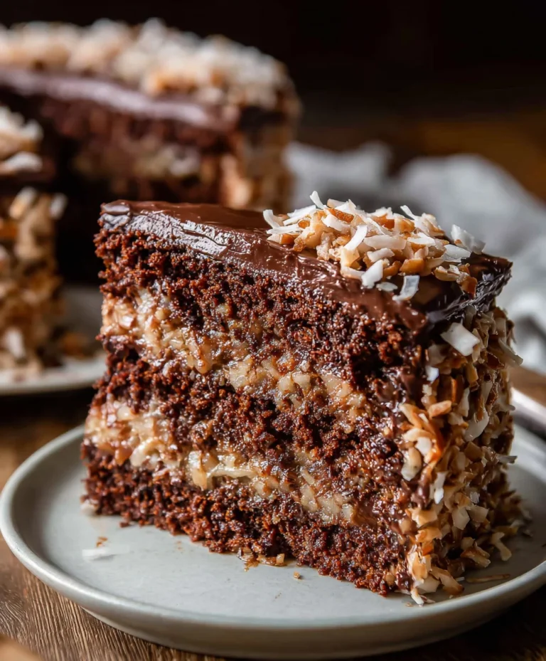 Authentic German Chocolate Cake Recipe-Easy & Delicious