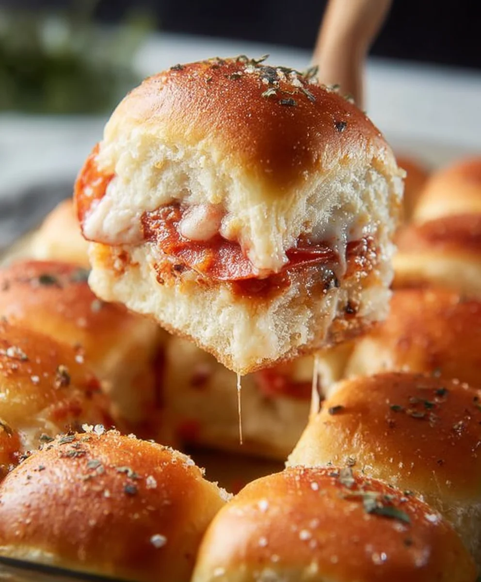 Easy Pizza Sliders - Delicious Beef & Cheese Bites
