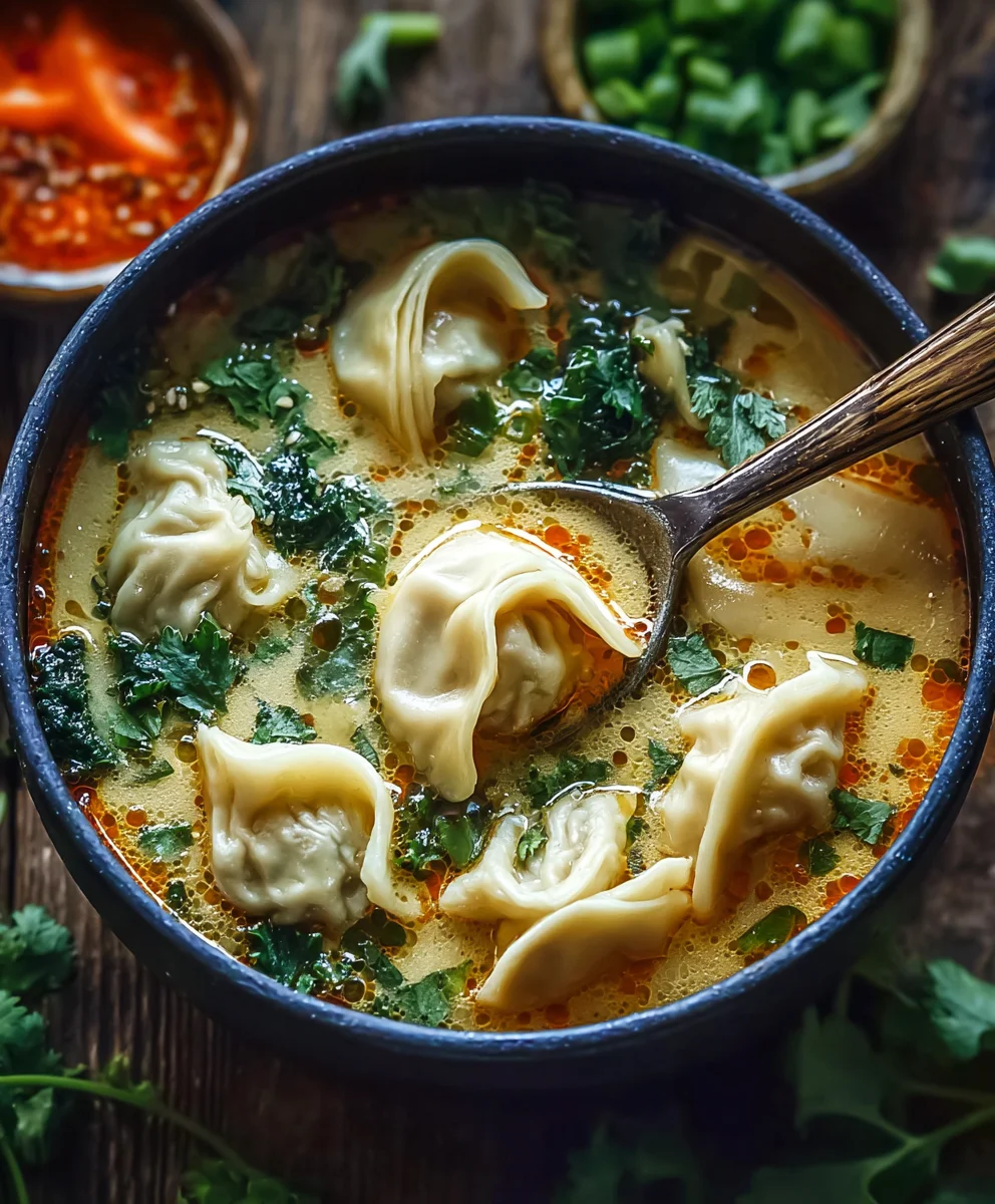 Cozy Beef Potsticker Soup for Comforting Nights