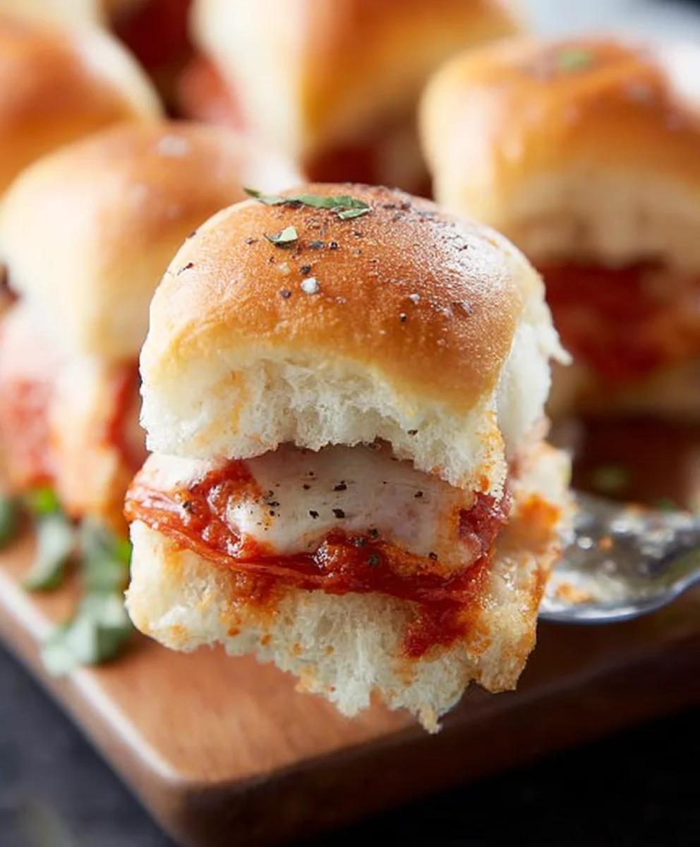 Easy Pizza Sliders - Delicious Beef & Cheese Bites