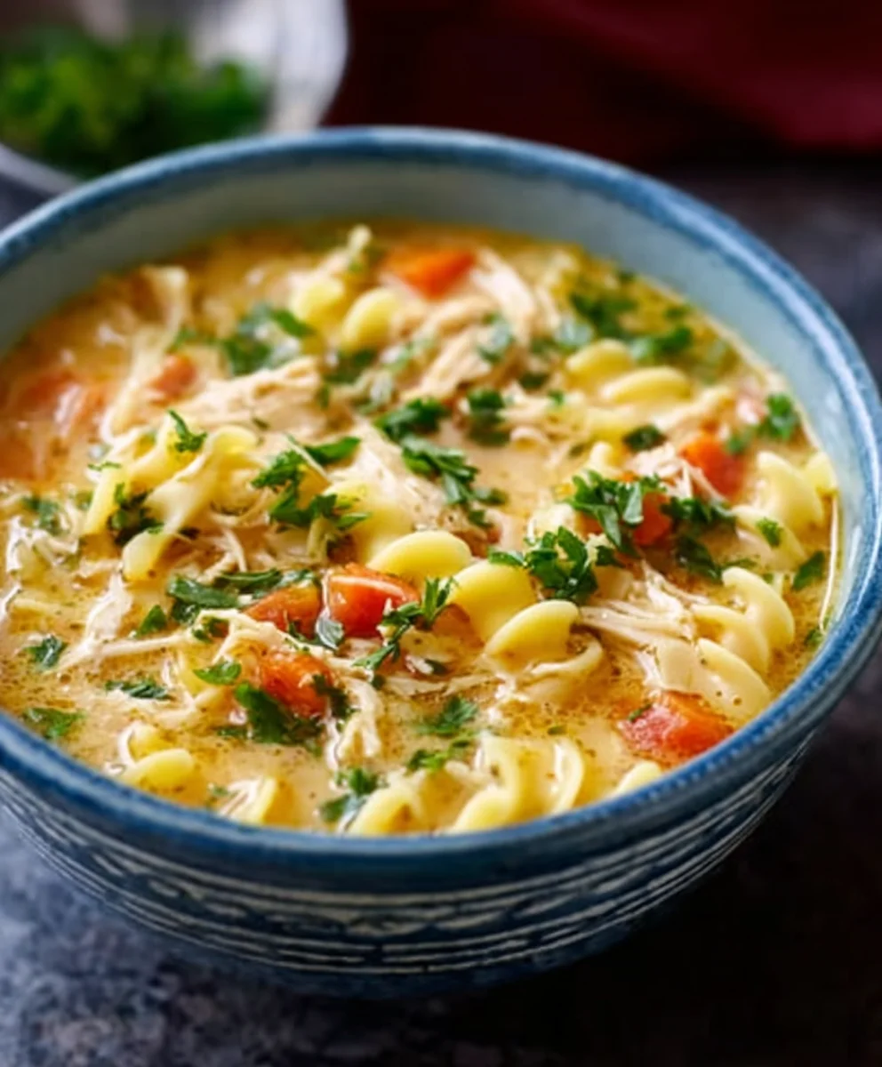 Crack Chicken Noodle Soup - Ultimate Comfort Dish