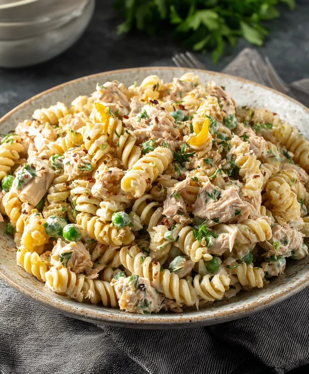 Easy Tuna Pasta Salad Recipe - Quick & Delicious Meal