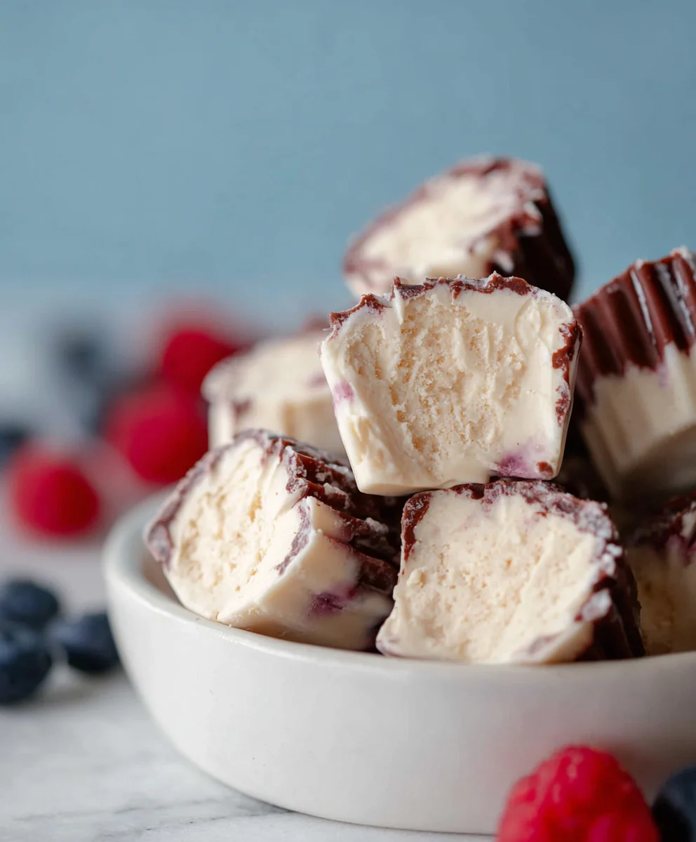 Easy Dairy-Free Frozen Yogurt Bites - A Cool Treat