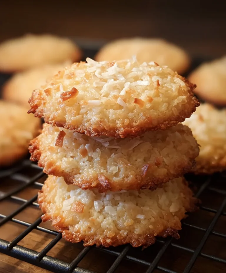 Chewy Coconut Cookies Recipe – Easy Homemade Treats