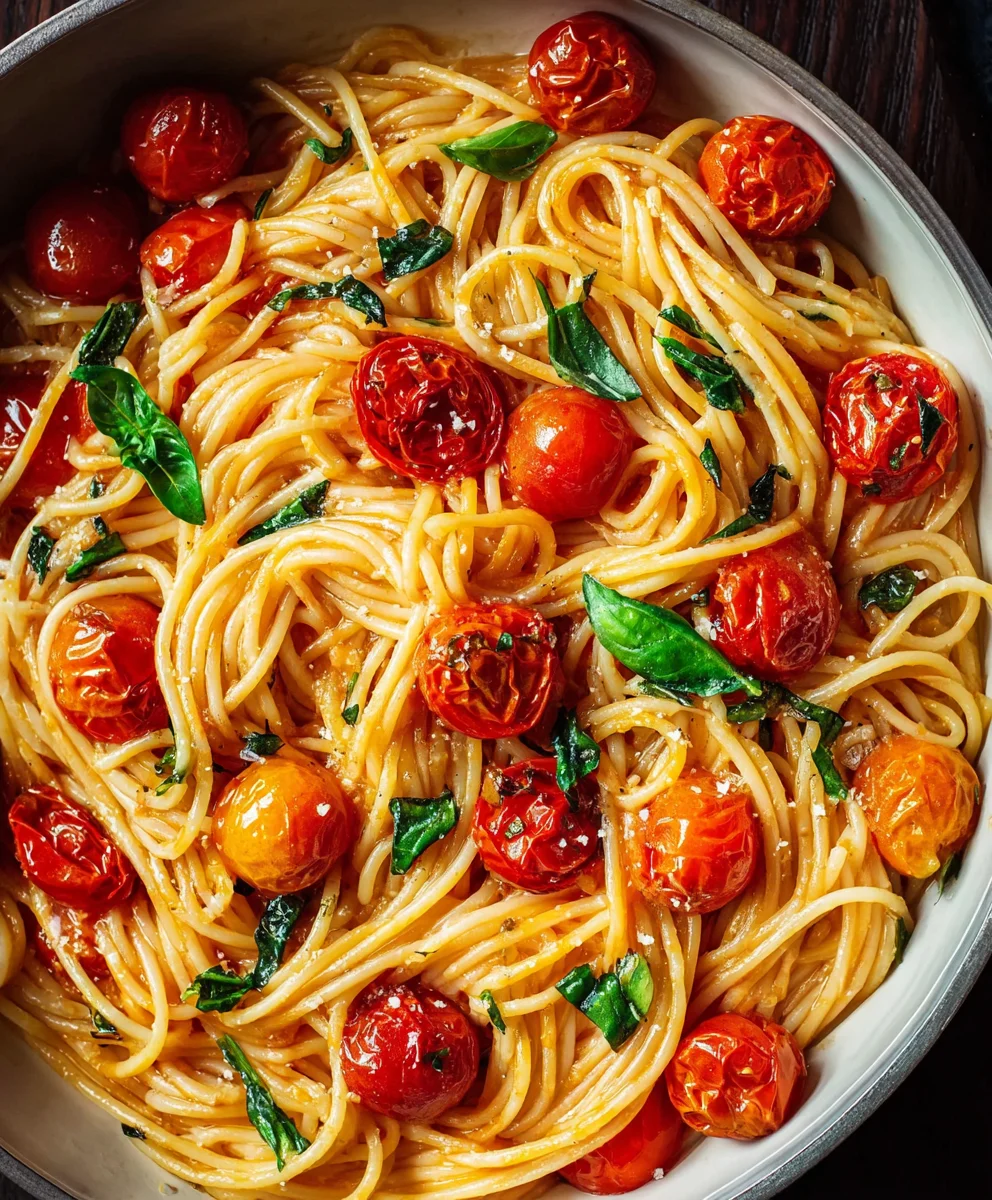 Easy Cherry Tomato Pasta Recipe - Quick & Flavorful