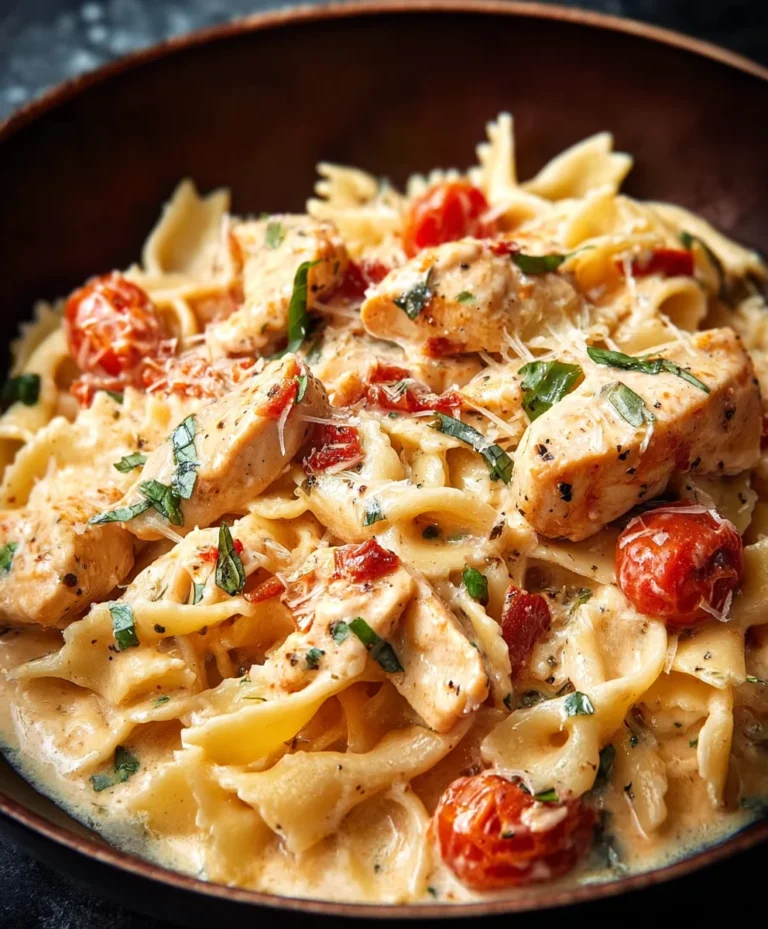 Marry Me Chicken Pasta-Easy Creamy Dinner Recipe