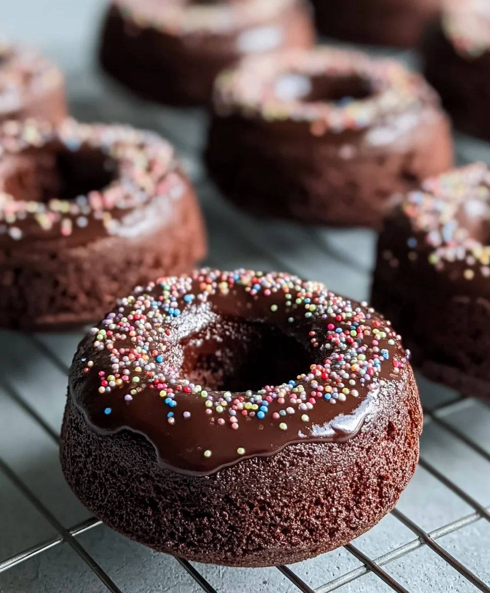 Easy Chocolate Baked Donuts - Irresistible Treat