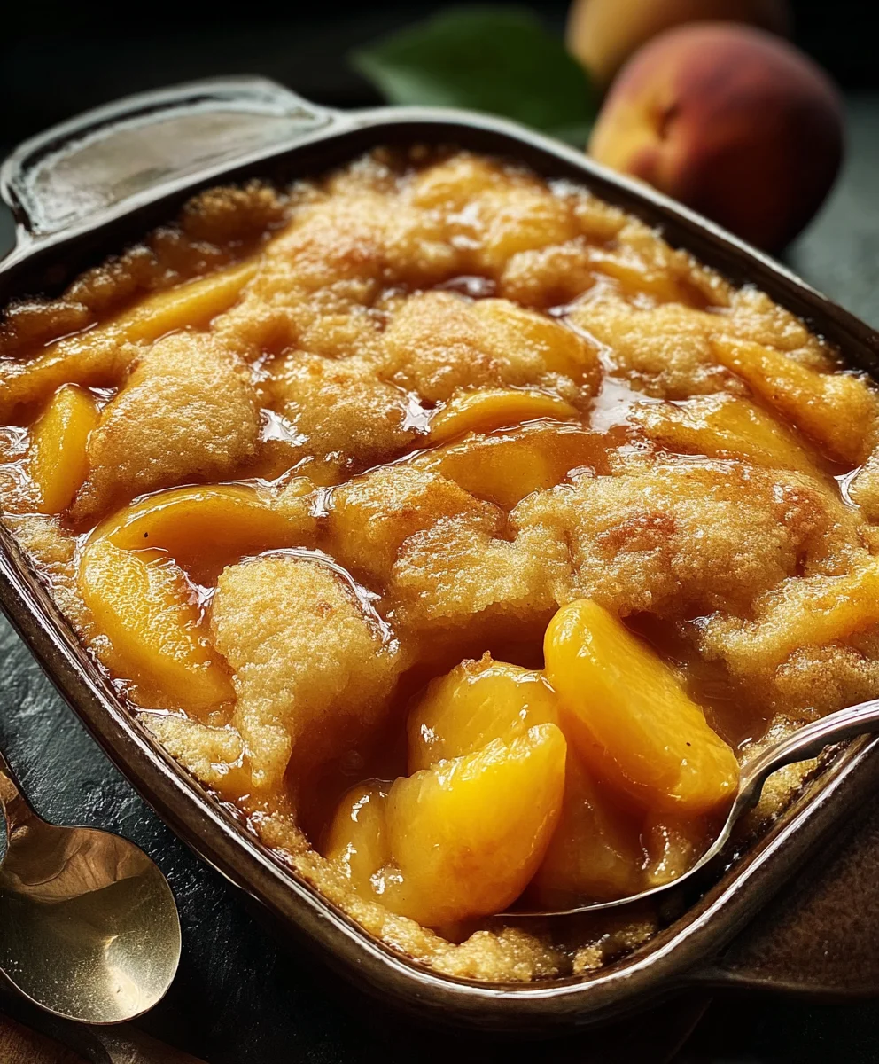 Best Southern Peach Cobbler Recipe - Easy & Delicious