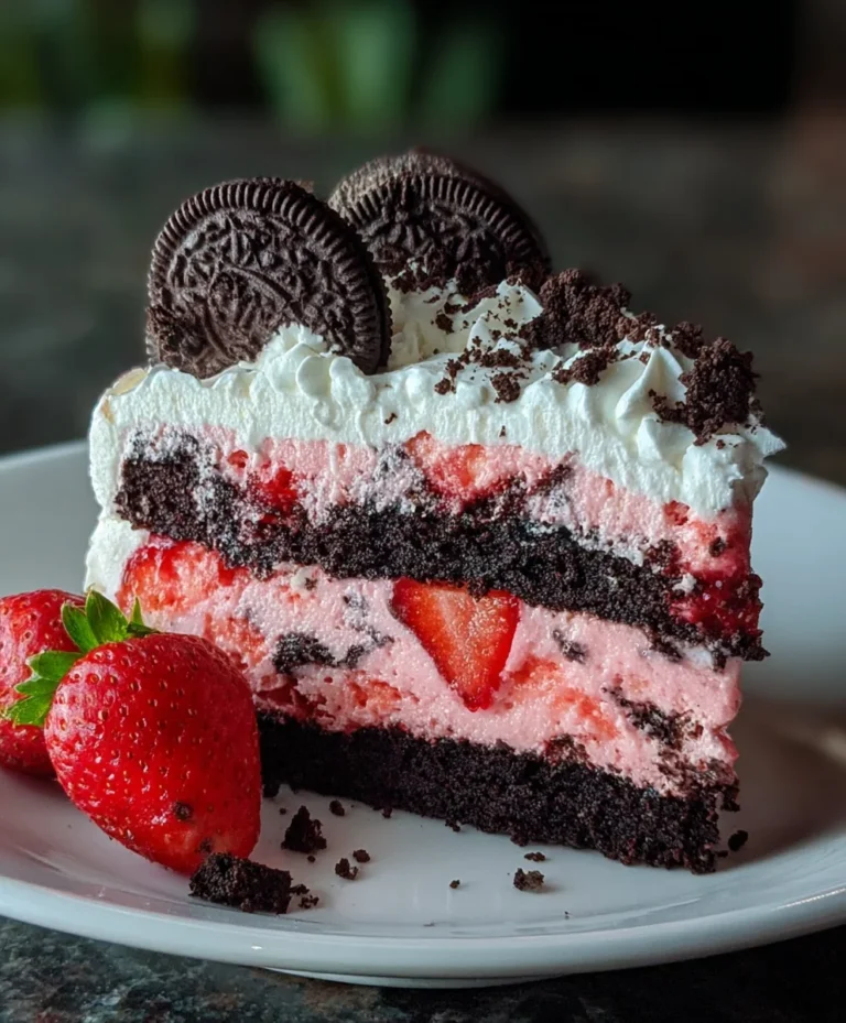Strawberry Oreo Cake Recipe-Deliciously Sweet Treat