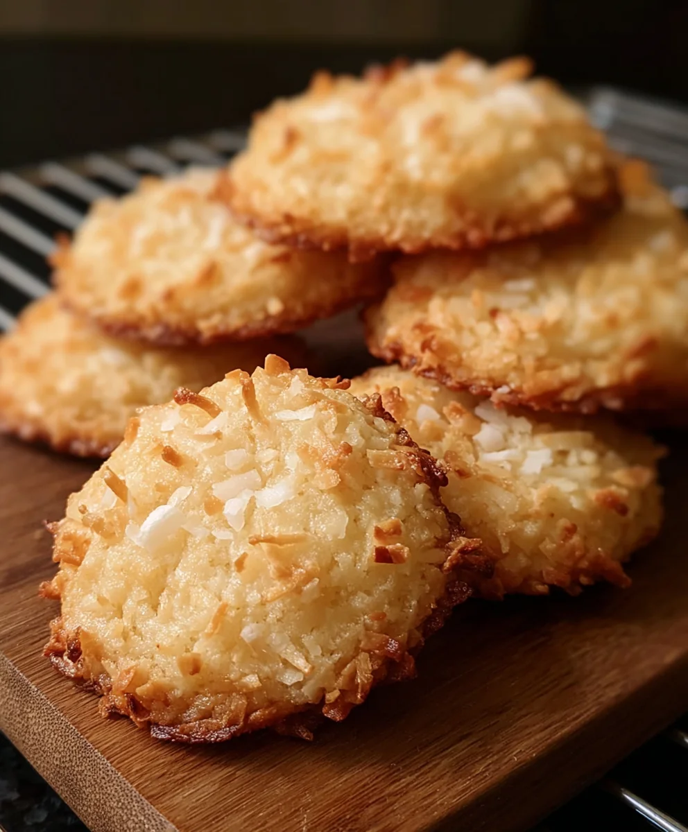 Chewy Coconut Cookies Recipe - Easy Homemade Treats