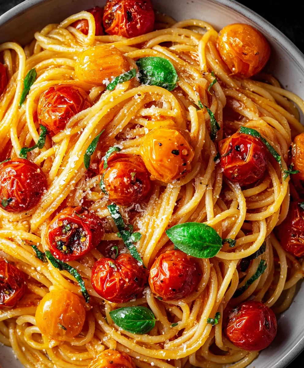 Easy Cherry Tomato Pasta Recipe - Quick & Flavorful