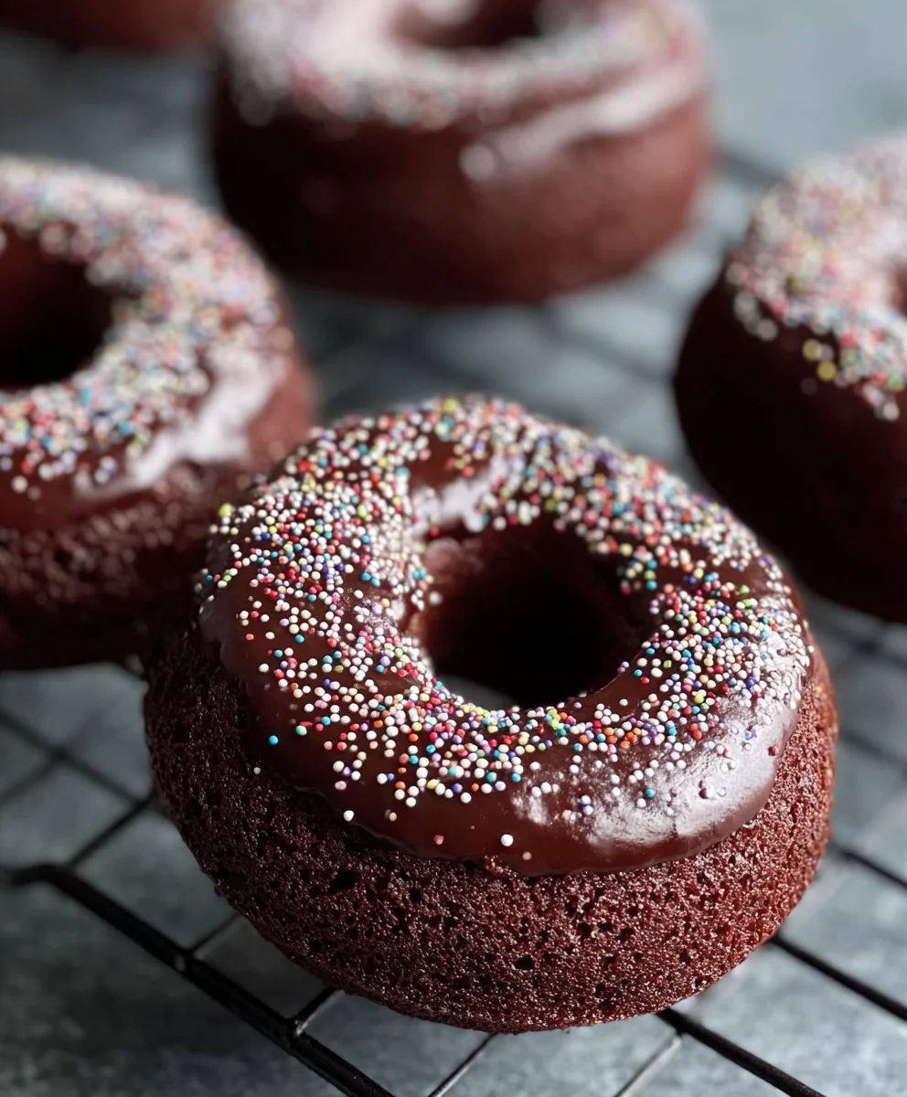 Easy Chocolate Baked Donuts - Irresistible Treat