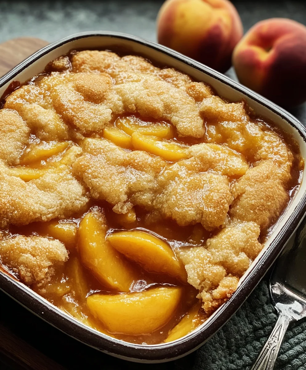 Best Southern Peach Cobbler Recipe - Easy & Delicious