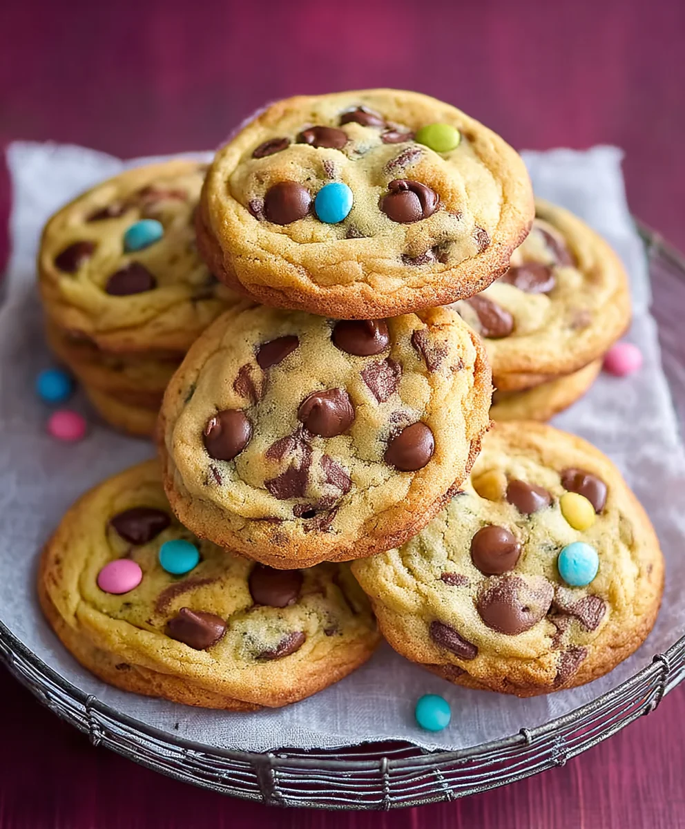 Easter Chocolate Chip Cookies-Perfect Spring Treat
