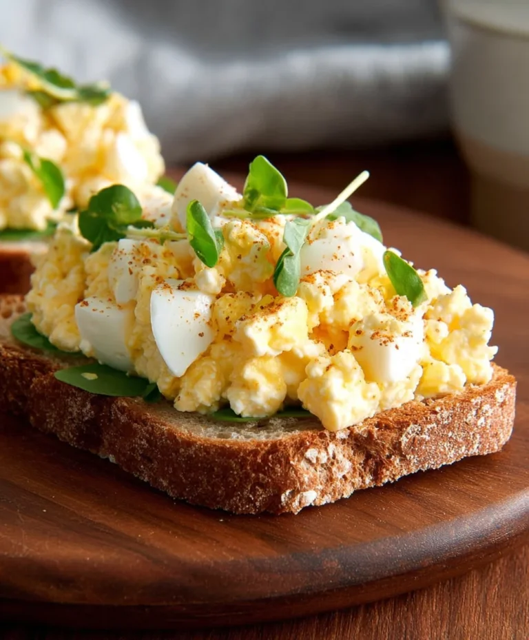 Egg Salad Cottage Cheese – Mayo Free Delight