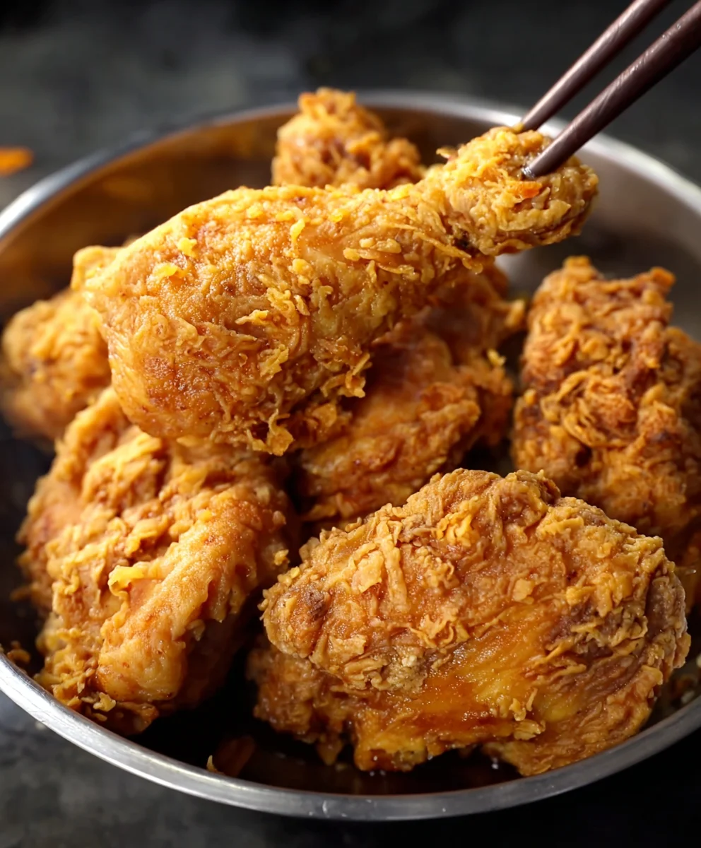 Copy Cat KFC Fried Chicken Recipe-Best Crispy Flavor