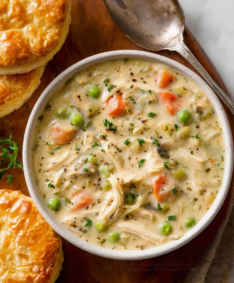 Easy Chicken Pot Pie Soup Recipe – Comfort In A Bowl