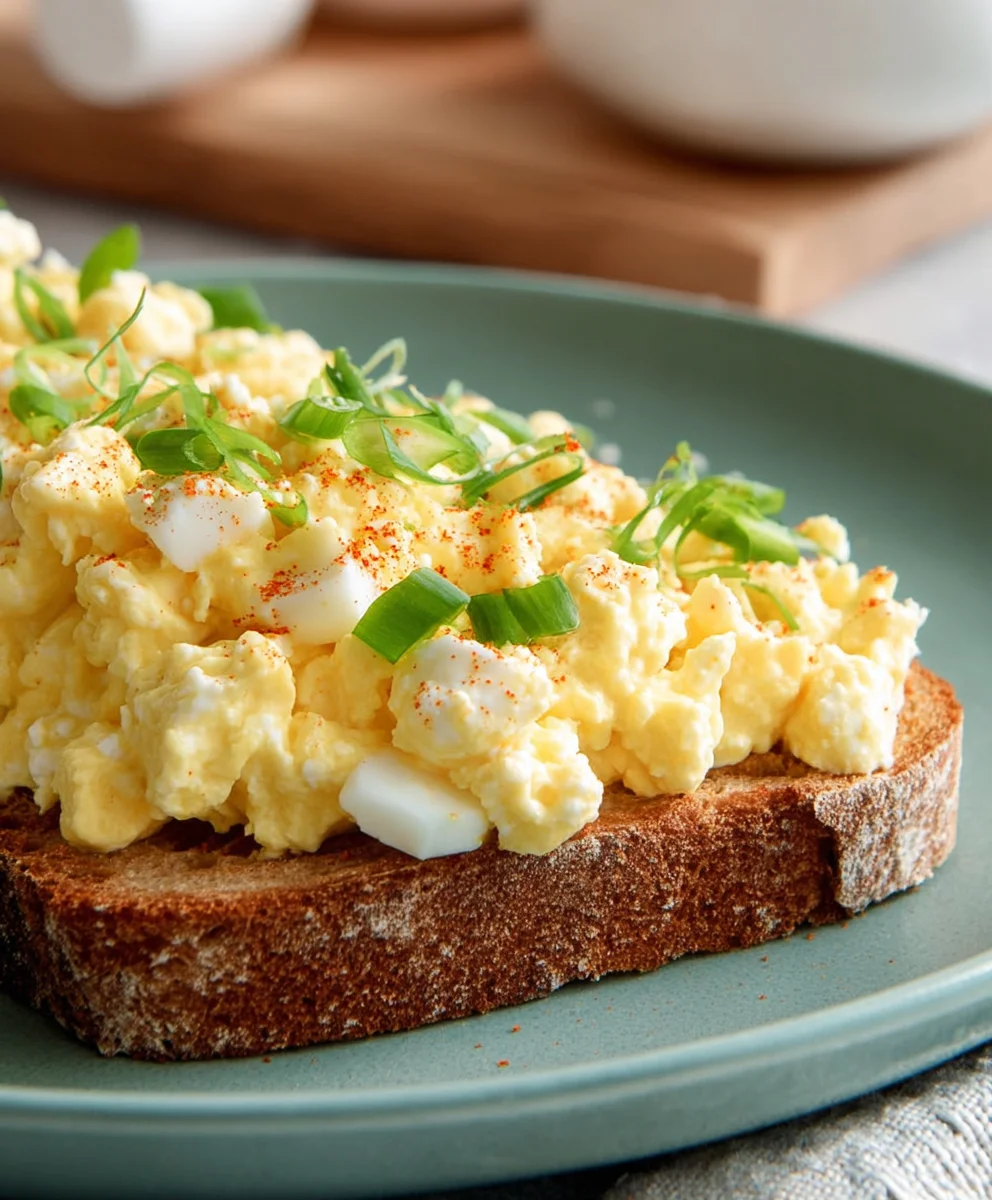 Egg Salad Cottage Cheese - Mayo Free Delight
